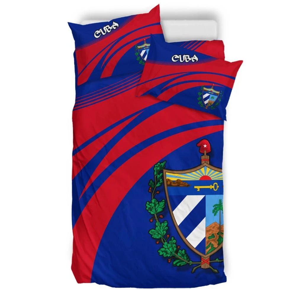 Cuba Coat Of Arms Bedding Set Cricket RLT13 - Wonder Print Shop