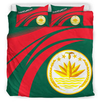 Bangladesh Coat Of Arms Bedding Set Cricket RLT6 - Wonder Print Shop