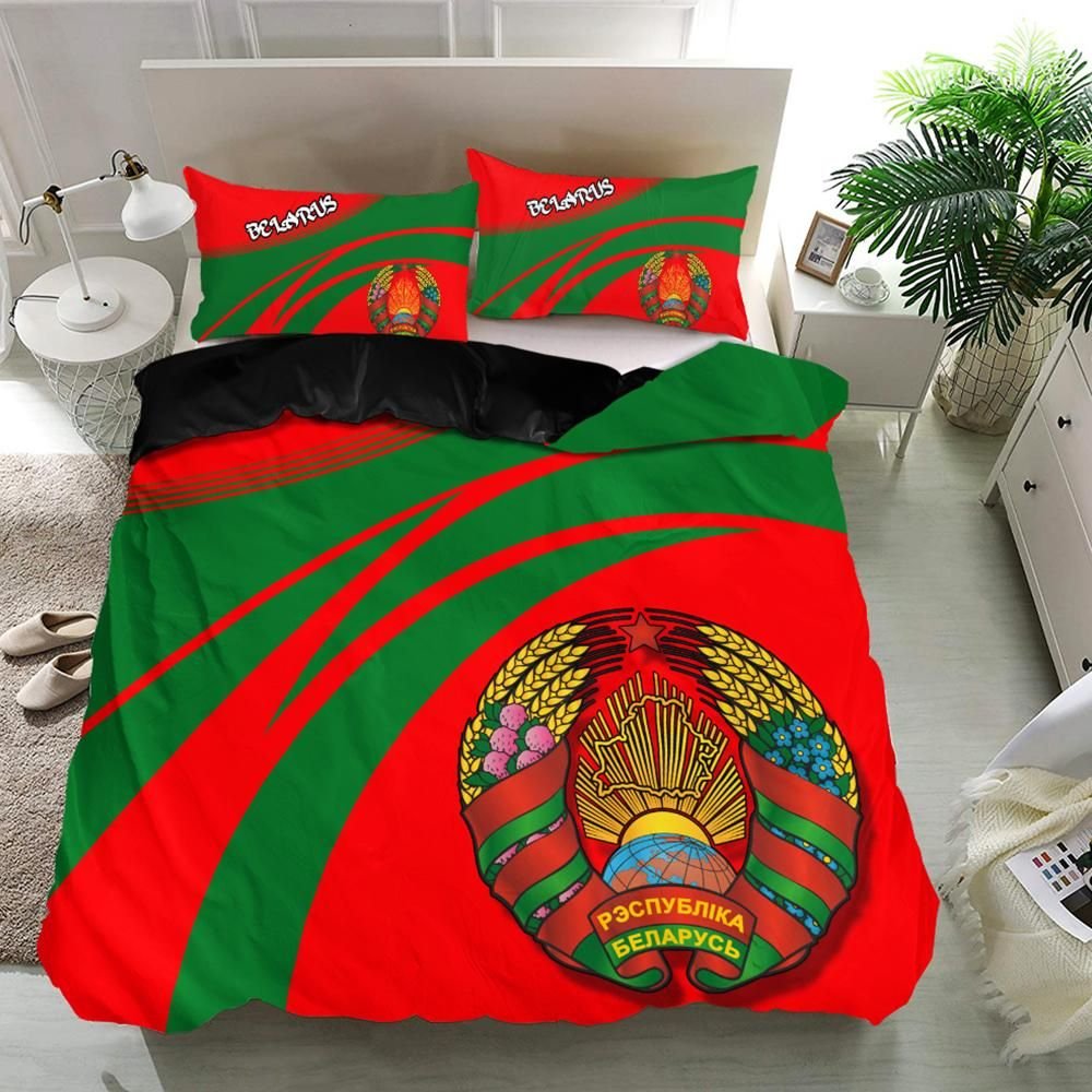 Belarus Coat Of Arms Bedding Set Cricket RLT6 - Wonder Print Shop