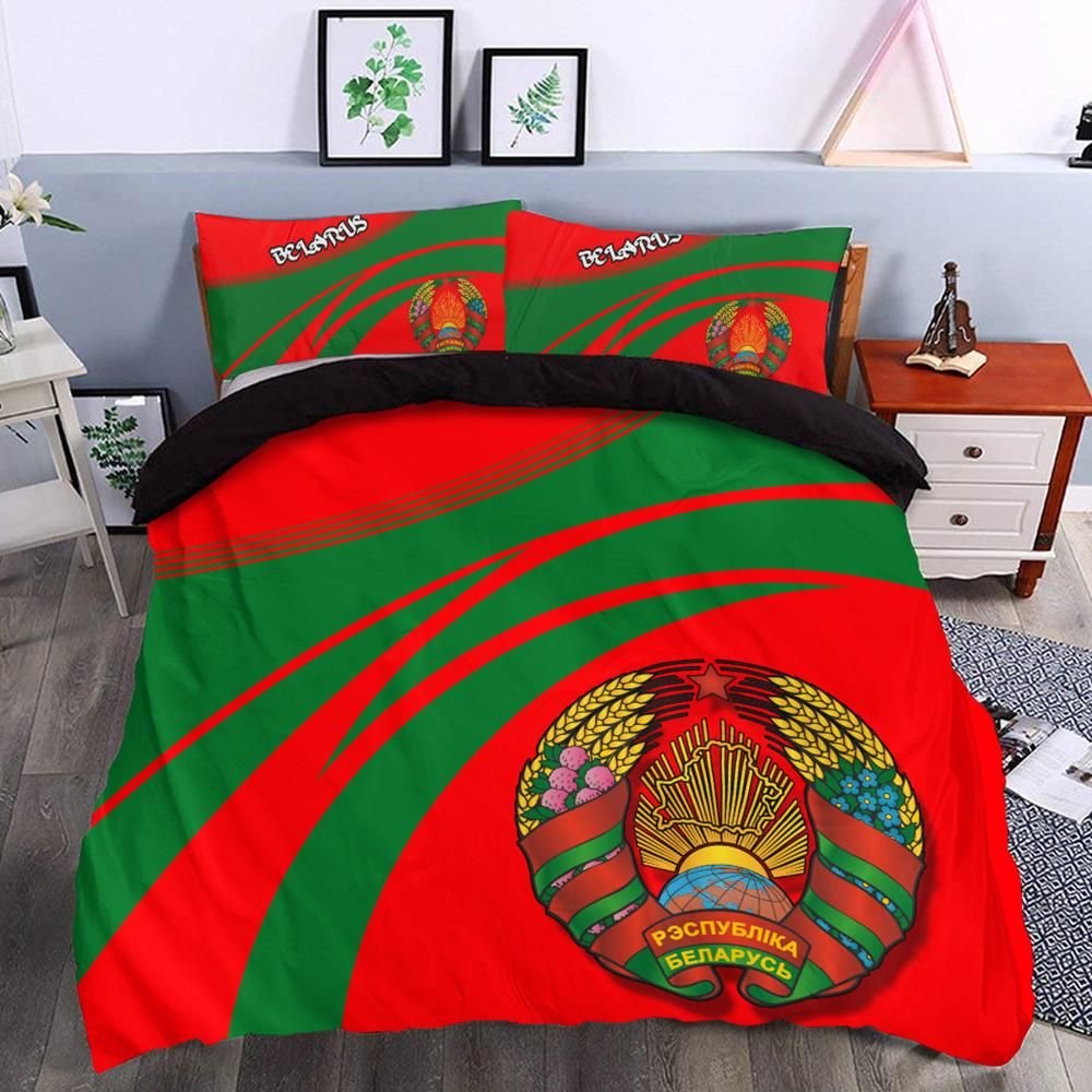 Belarus Coat Of Arms Bedding Set Cricket RLT6 - Wonder Print Shop