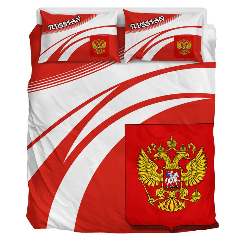 Russian Coat Of Arms Bedding Set Cricket RLT12 - Wonder Print Shop