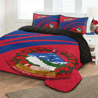 Nepal Coat Of Arms Quilt Bed Set Cricket RLT7 - Wonder Print Shop