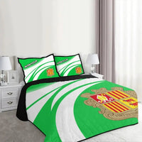 Andorra Coat Of Arms Quilt Bed Set Cricket RLT8 - Wonder Print Shop