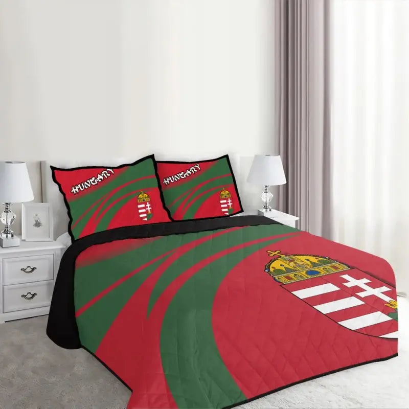 hungary-coat-of-arms-quilt-bed-set-cricket