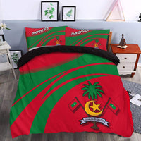 Maldives Coat Of Arms Bedding Set Cricket RLT12 - Wonder Print Shop