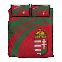 Hungary Coat Of Arms Quilt Bed Set Cricket RLT8 - Wonder Print Shop