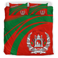 Afghanistan Coat Of Arms Bedding Set Cricket RLT8 - Wonder Print Shop