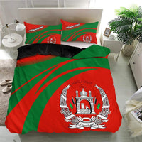 Afghanistan Coat Of Arms Bedding Set Cricket RLT8 - Wonder Print Shop