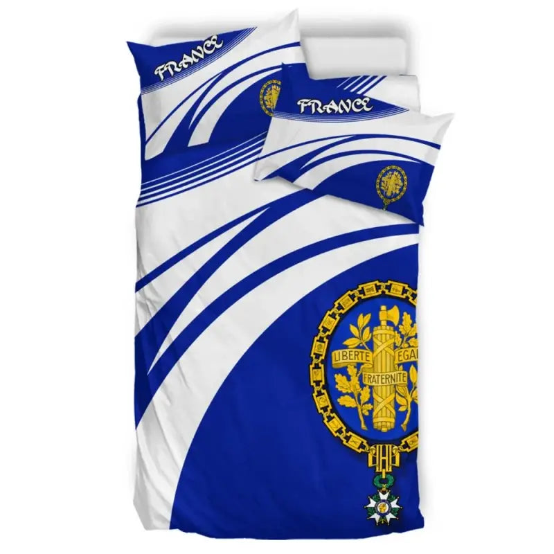 France Coat Of Arms Bedding Set Cricket RLT12 - Wonder Print Shop