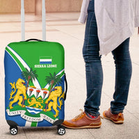 Sierra Leone Luggage Cover Sierra Leone Pride RLT7 - Wonder Print Shop