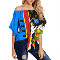 congo-coat-of-arms-off-shoulder-wrap-waist-top-flag-style