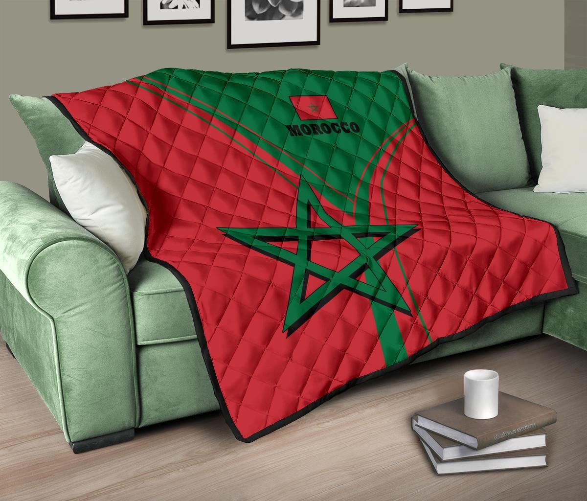 Morocco Premium Quilt Moroccan Pride RLT7 - Wonder Print Shop