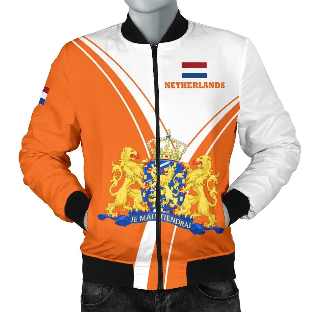 Netherland Men's Bomber Jacket Netherland Pride RLT7 - Wonder Print Shop