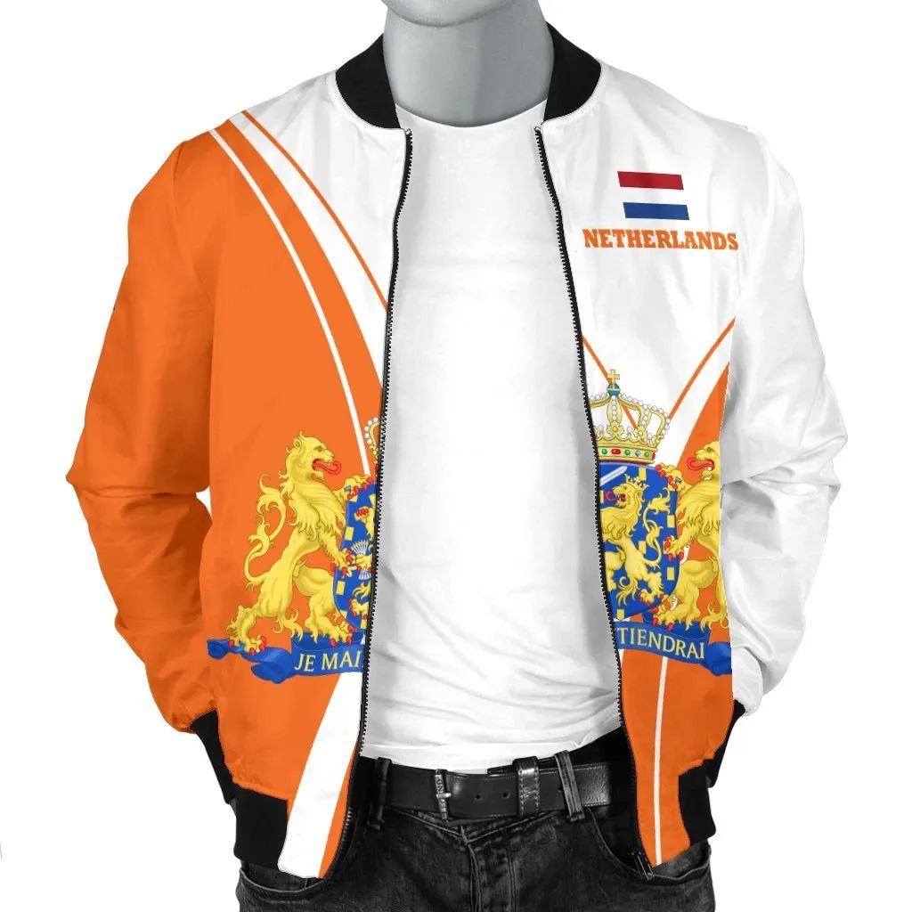 Netherland Men's Bomber Jacket Netherland Pride RLT7 - Wonder Print Shop