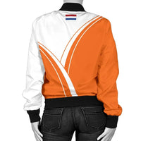Netherland Women's Bomber Jacket Netherland Pride RLT7 - Wonder Print Shop