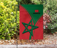 Morocco Garden Flag Moroccan Pride RLT7 - Wonder Print Shop