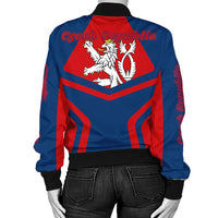 Czech Republic Coat Ofrms Women Bomber Jacket My Style RLT13 - Wonder Print Shop