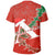 Afghanistan Christmas Coat Of Arms T Shirt X Style RLT8 - Wonder Print Shop