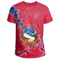 Nepal Christmas Coat Of Arms T Shirt X Style RLT7 - Wonder Print Shop