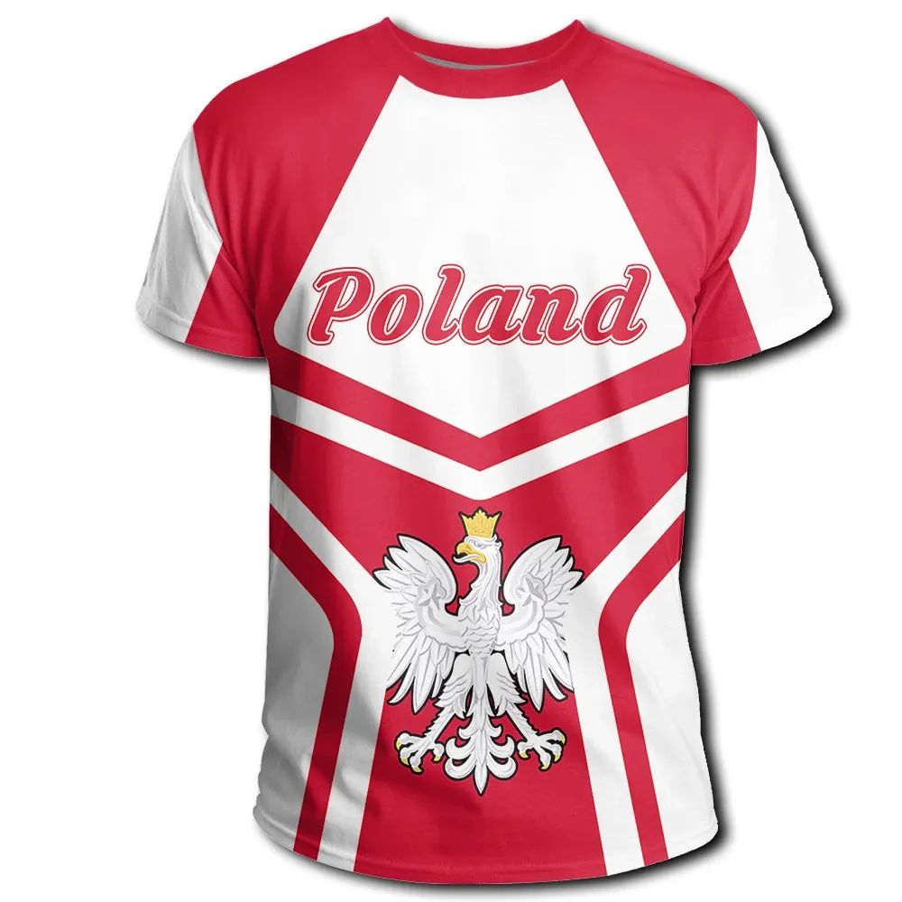 Poland T Shirt Coat Of Arms My Style RLT7 - Wonder Print Shop