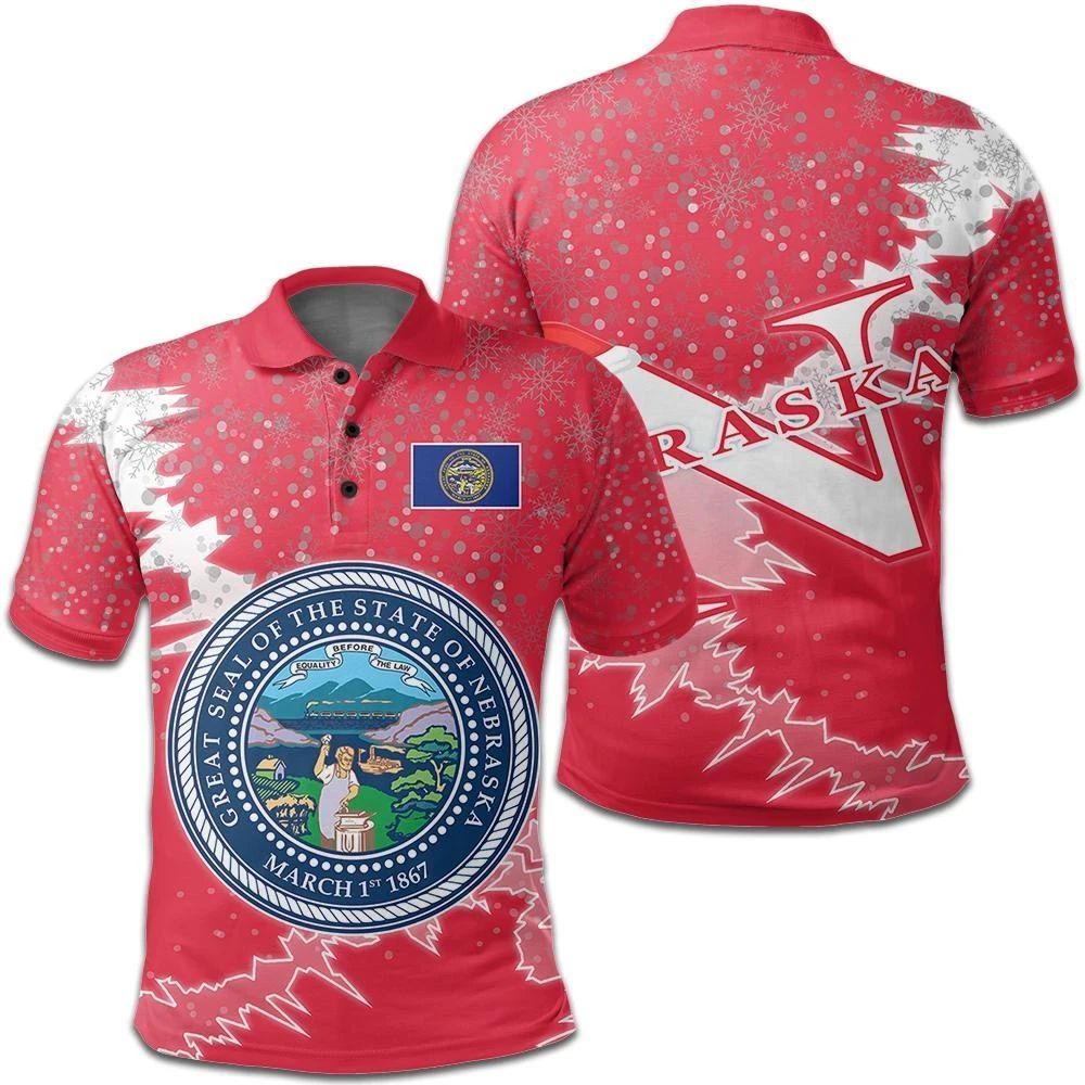 Nepal Polo Shirt Christmas Coat Of Arms X Style RLT7 - Wonder Print Shop