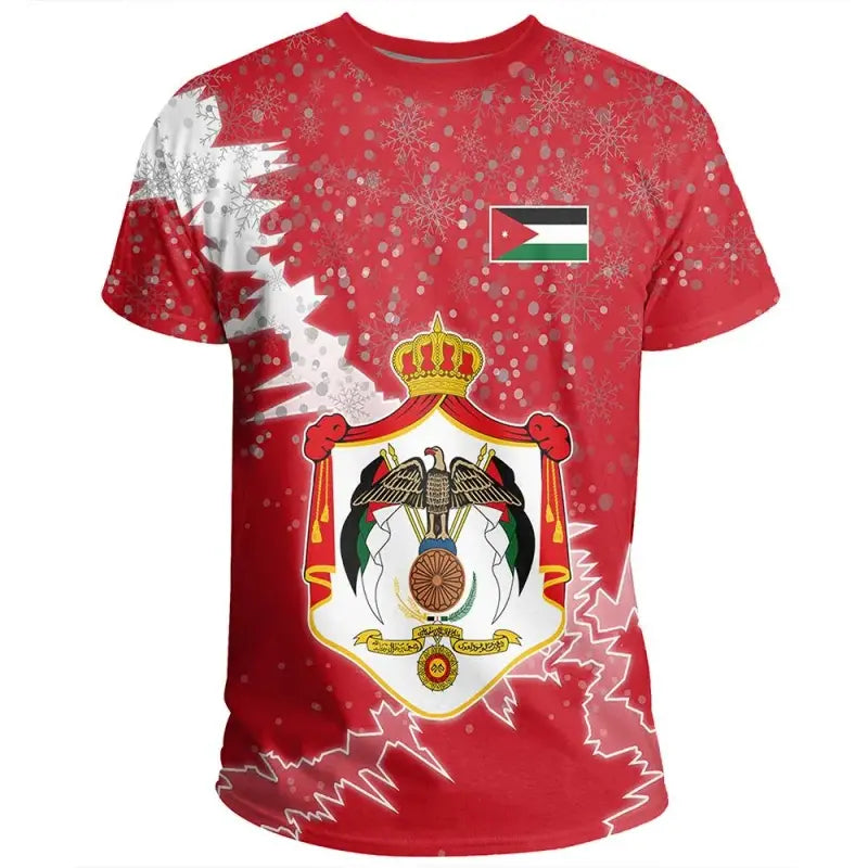 Jordan Christmas Coat Of Arms T Shirt X Style RLT8 - Wonder Print Shop
