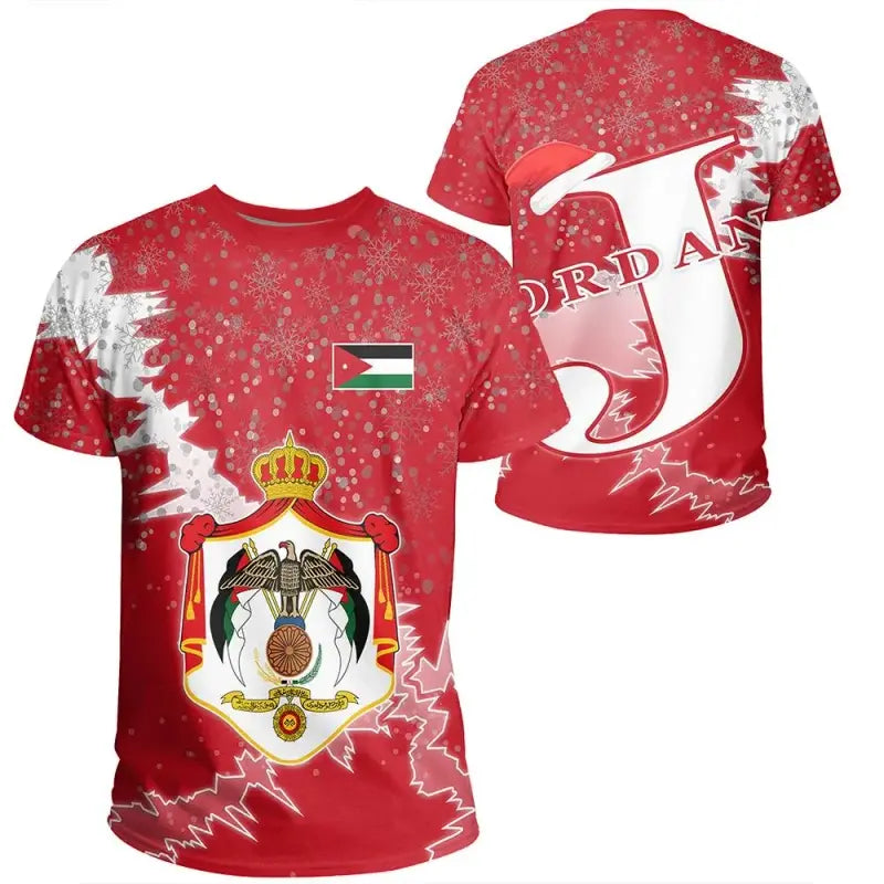 Jordan Christmas Coat Of Arms T Shirt X Style RLT8 - Wonder Print Shop