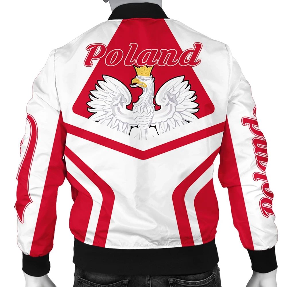Poland Coat Of Arms Men Bomber Jacket My Style RLT7 - Wonder Print Shop
