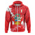 Christmas Peru Zip Up Hoodie Coat Of Arms X Style RLT7 - Wonder Print Shop