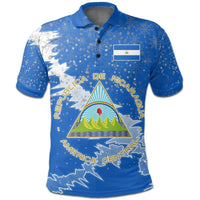 Nicaragua Polo Shirt Christmas Coat Of Arms X Style RLT8 - Wonder Print Shop