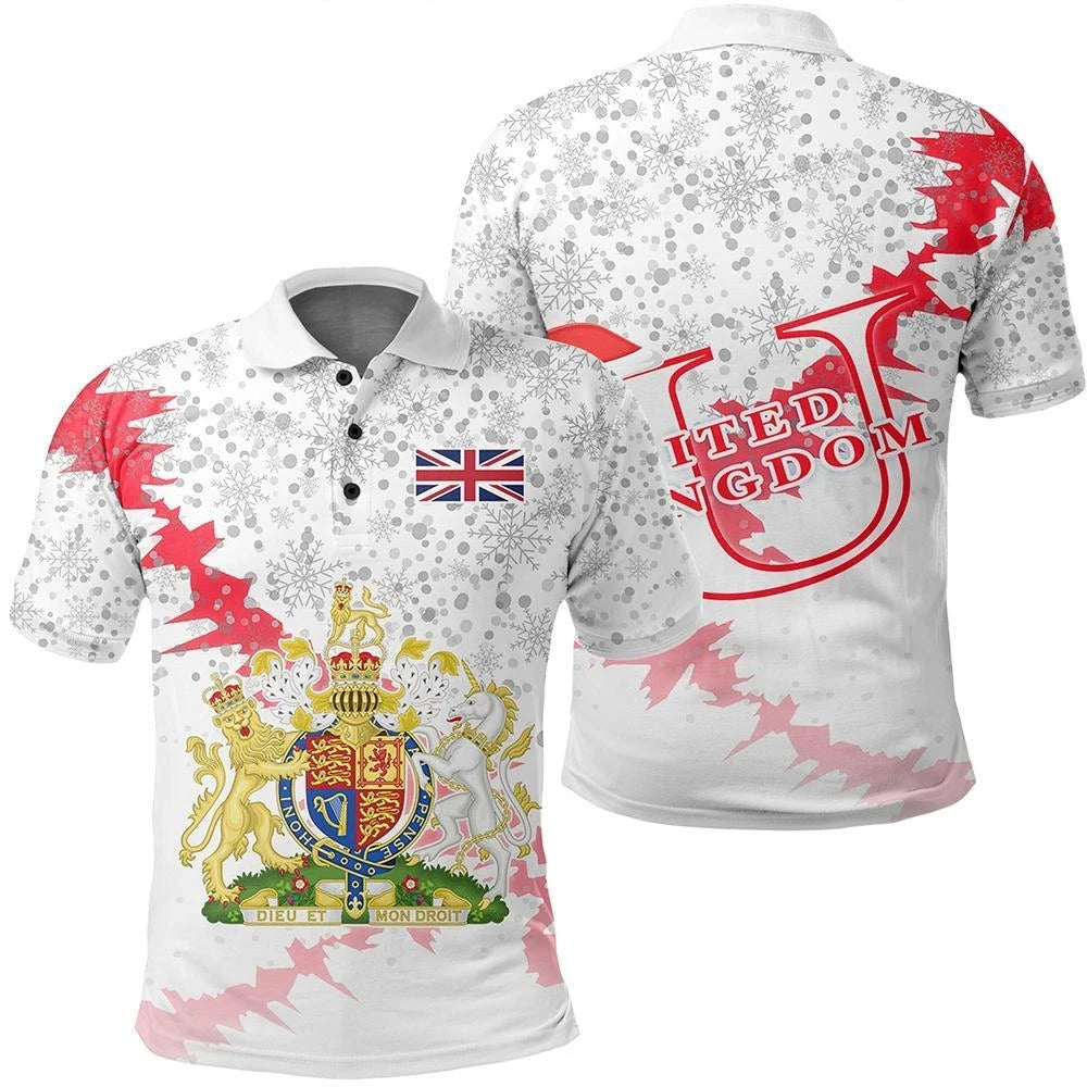 Uruguay Polo Shirt Christmas Coat Of Arms X Style8 RLT6 - Wonder Print Shop