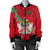 Saint Kitts and Nevis Christmas Coat Of Arms Women Bomber Jacket X Style8 RLT6 - Wonder Print Shop