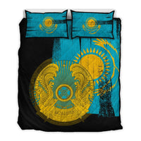 Kazakhstan Flag Quilt Bed Set Flag Style RLT8 - Wonder Print Shop