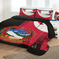Nepal Flag Quilt Bed Set Flag Style RLT7 - Wonder Print Shop