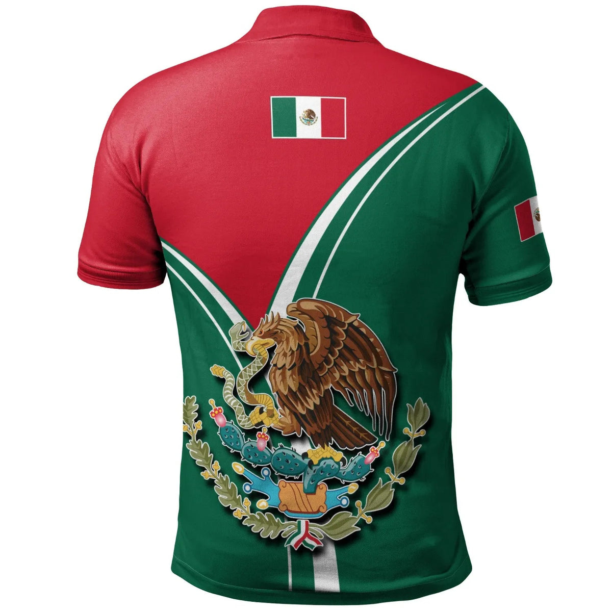 Mexico Polo Shirt Mexican Pride RLT13 - Wonder Print Shop