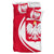 Poland Flag Coat Of Arms Bedding Set Circle RLT7 - Wonder Print Shop