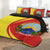 north-macedonia-flag-coat-of-arms-quilt-bed-set-circle