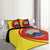 north-macedonia-flag-coat-of-arms-quilt-bed-set-circle