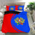 Portugal Flag Coat Of Arms Bedding Set Circle RLT7 - Wonder Print Shop