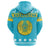 Christmas Kazakhstan Hoodie Coat Of Arms RLT8 - Wonder Print Shop