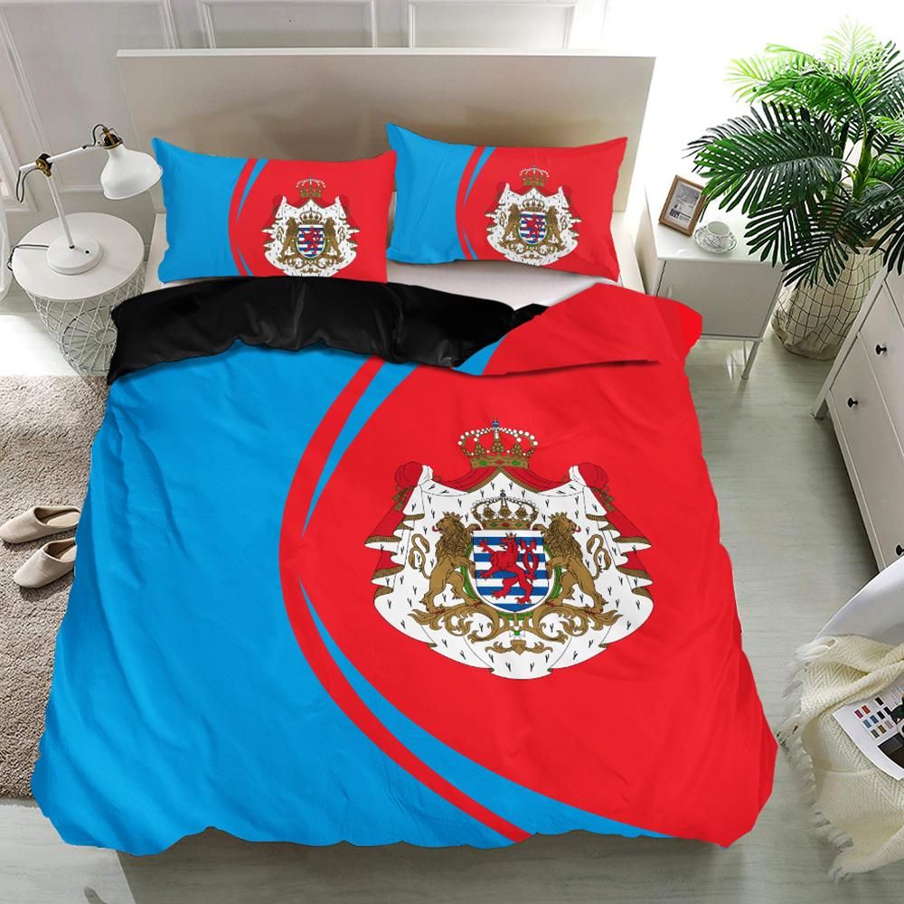 luxembourg-flag-coat-of-arms-bedding-set-circle1