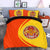 Bhutan Flag Coat Of Arms Bedding Set Circle RLT6 - Wonder Print Shop
