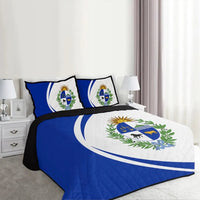 Uruguay Flag Coat Of Arms Quilt Bed Set Circle1 RLT6 - Wonder Print Shop