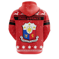 Christmas Philippines Hoodie Coat Of Arms RLT6 - Wonder Print Shop