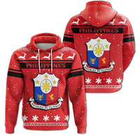 Christmas Philippines Hoodie Coat Of Arms RLT6 - Wonder Print Shop
