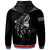 Democratic Republic of the Congo Flag Zip Up Hoodie Color RLT13 - Wonder Print Shop
