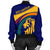 Wonder Print Shop Sri Lanka Lion Coat Of Arms Women's Bomber Jacket RLT7 - Wonder Print Shop