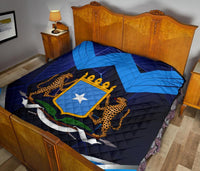 Somalia Quilts Coat Of Arms Somalia With Leopard RLT8 - Wonder Print Shop
