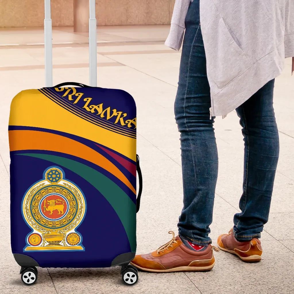 Wonder Print Shop Sri Lanka Lion Coat Of Arms Luggage Covers RLT7 - Wonder Print Shop