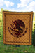 Mexico Premium Quilt Maya Coat Of Arms Vintage RLT13 - Wonder Print Shop
